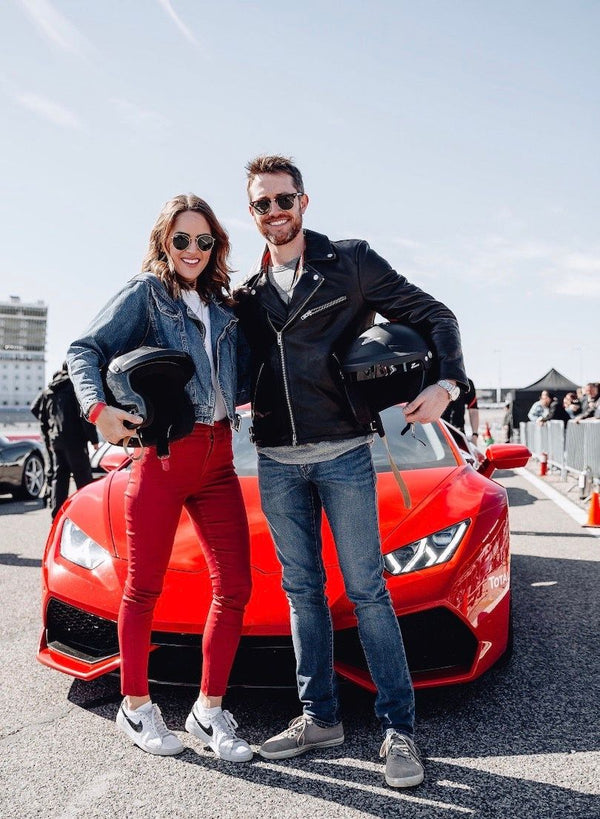 Couple with Lambo