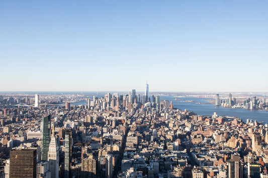 Empire State building view daytime