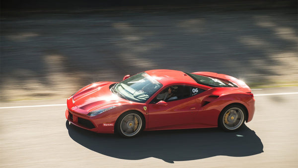 Ferrari-488-GTB-red- driving