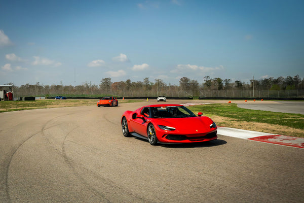 Ferrari 296 GTB High-Speed Maneuver