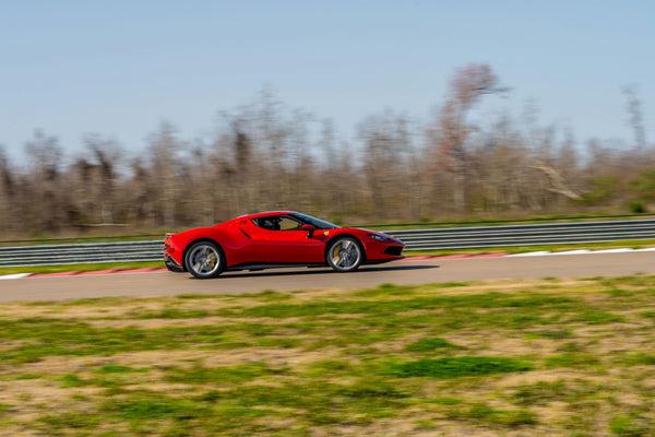 Ferrari 296 GTB High-Speed Maneuver
