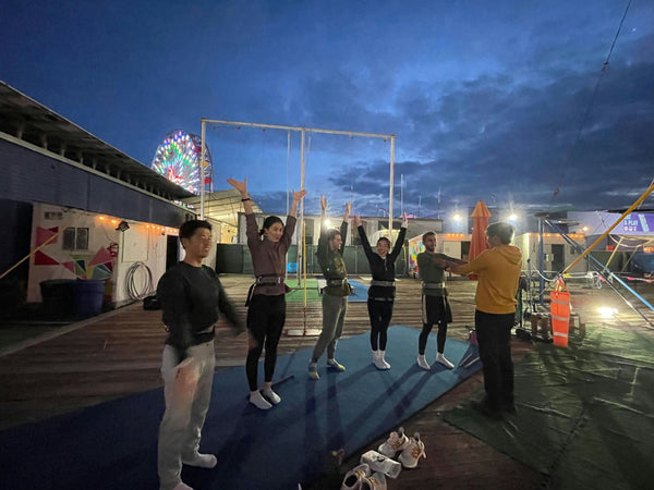 First Time Flyers •  Flying Trapeze • No Catching jumping towards camera.jpeg