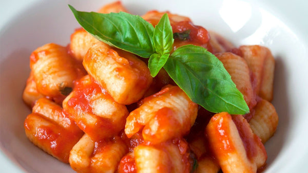 Gnocchi with sauce