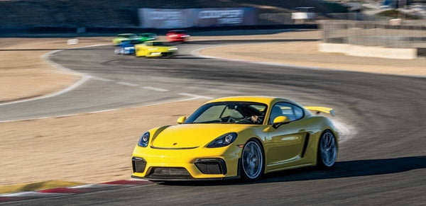 Black Yellow Porsche GT