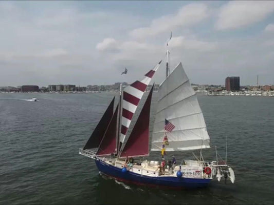 Sunset Sail on Summer Wind - Weekday aerial shot of boat.jpeg