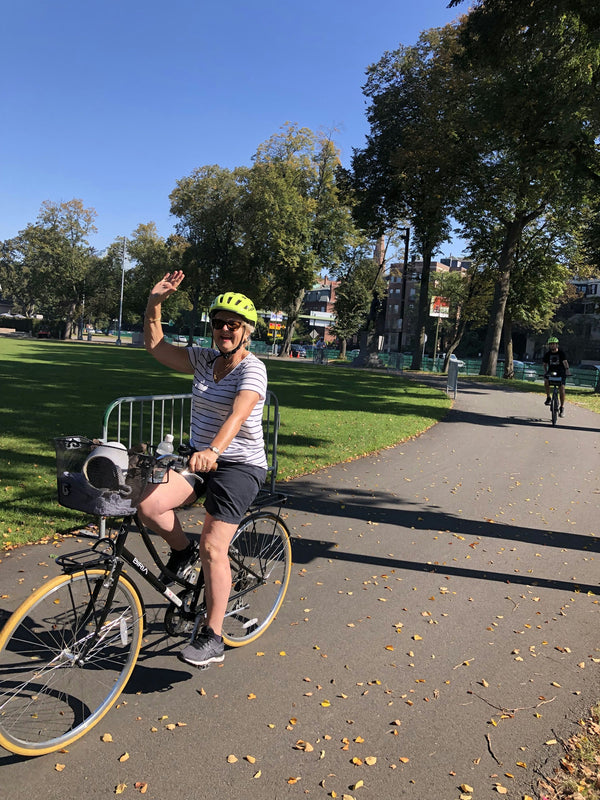 group  bike riding