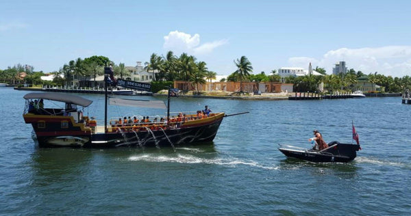 up close boat