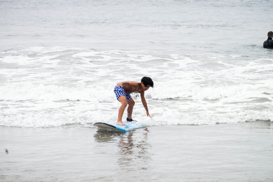 girl surfing