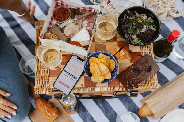 family picnic in park