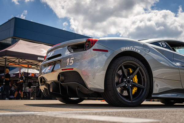 Ferrari-488-GTB-red- driving