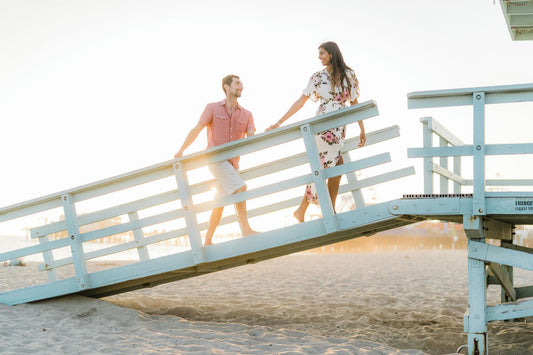 couple at the beach