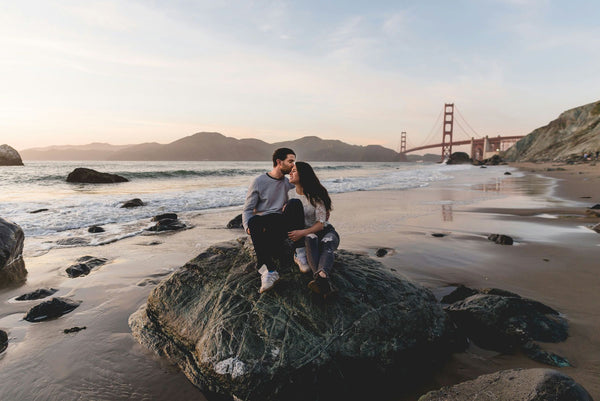 couple on rock