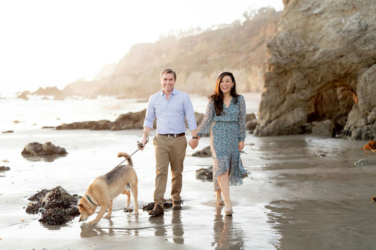 couple at the beach