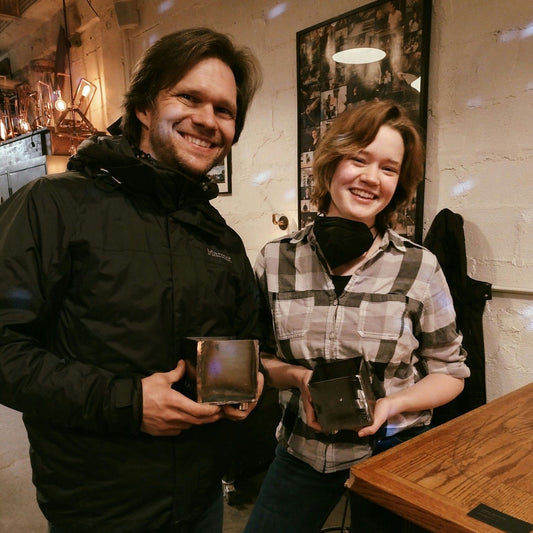 couple with planters