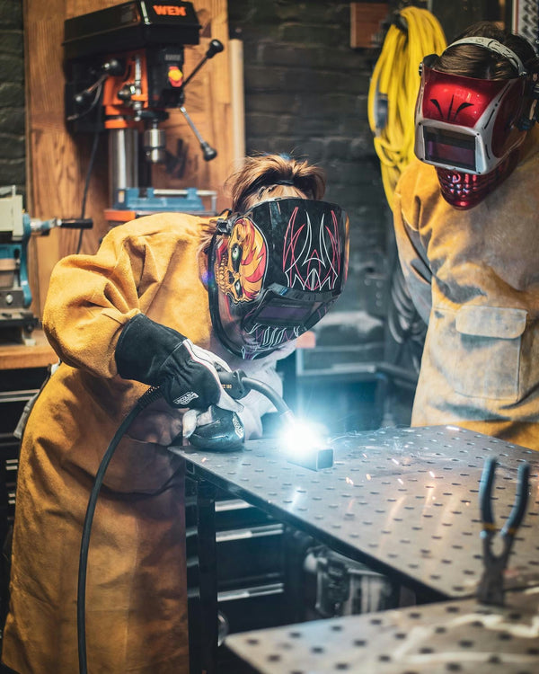 welding together