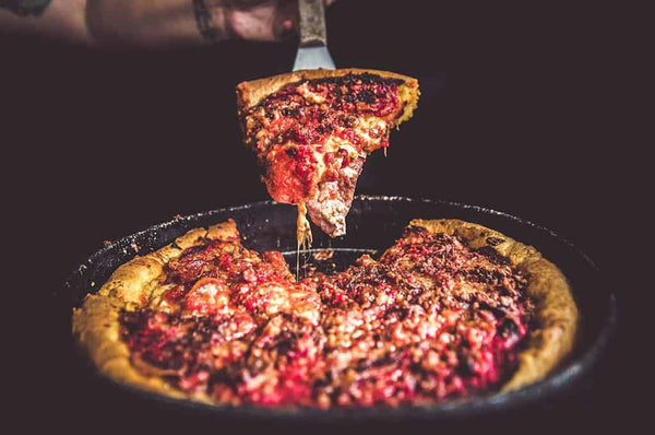 pizza slice deep dish