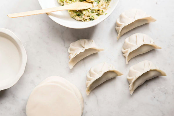 dumplings ready to cook