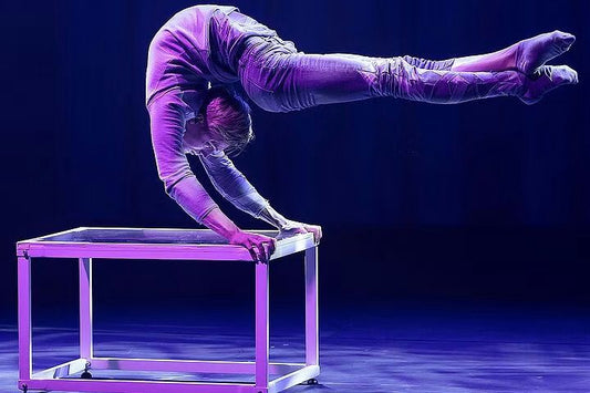 girl in circus act