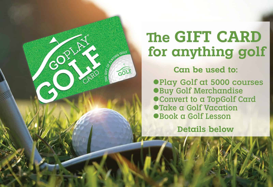 golf play gift card