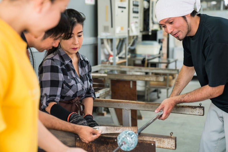 Private Glass Blowing Class, Brooklyn, New York