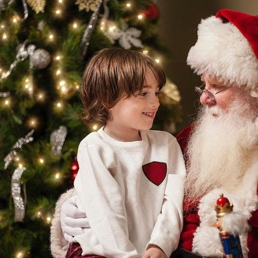 santa on boat