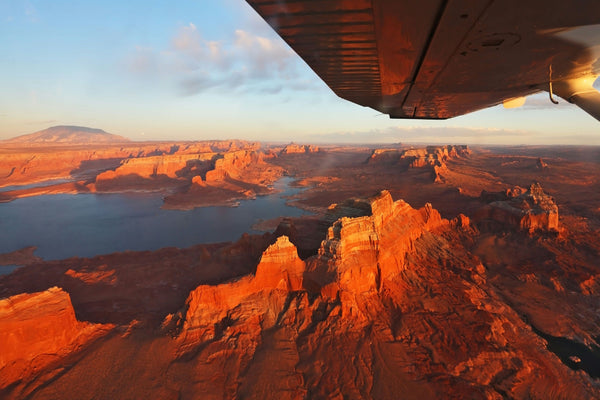 plane in sky