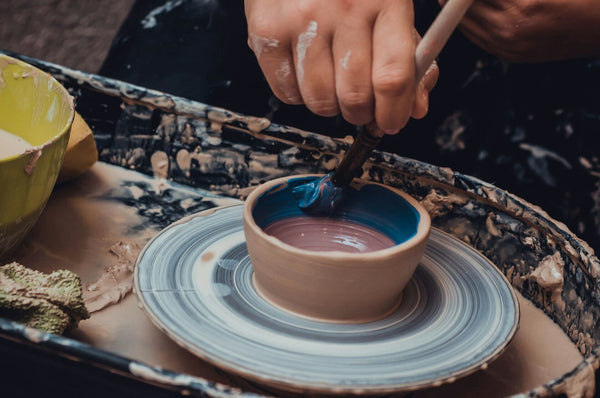 creating clay mugs