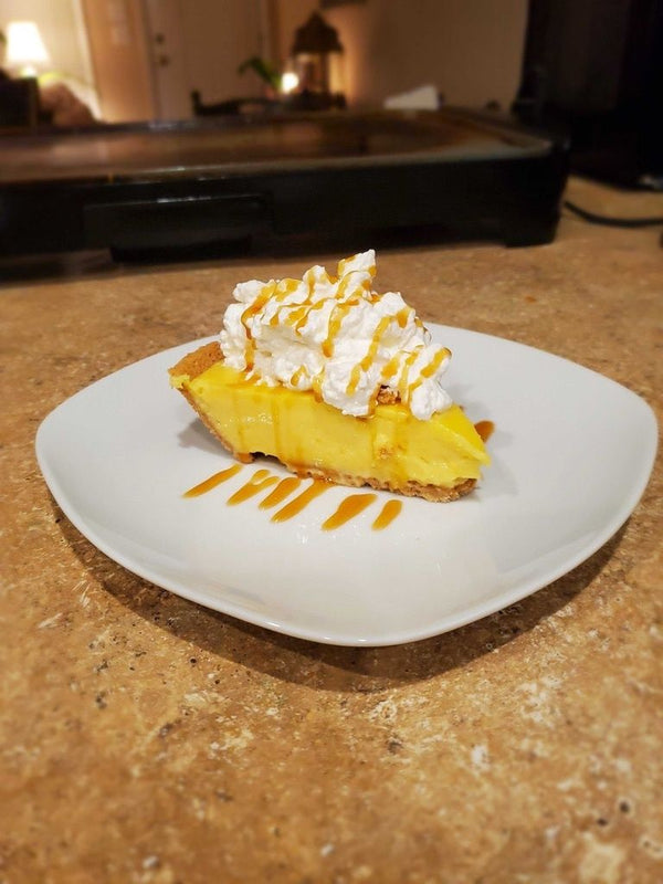 grilled peach dessert