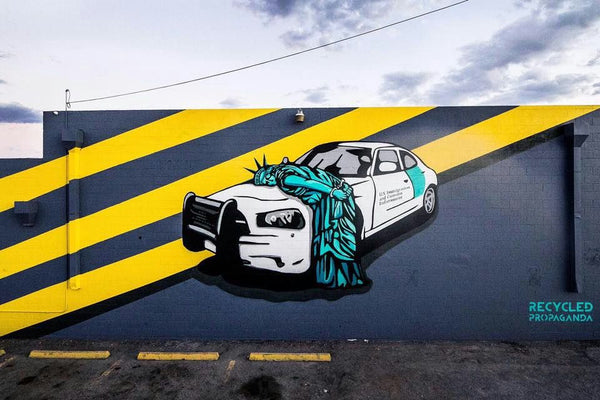 police mural