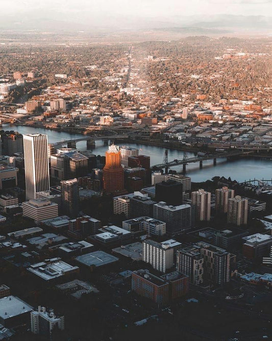 portland from plane