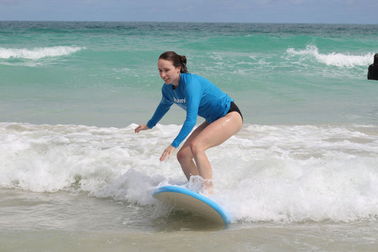 guy surfing