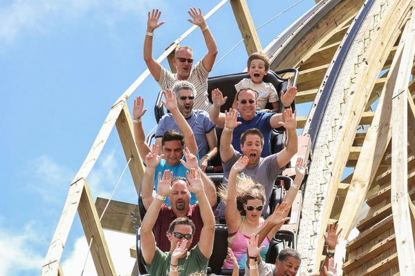 rollercoaster with family