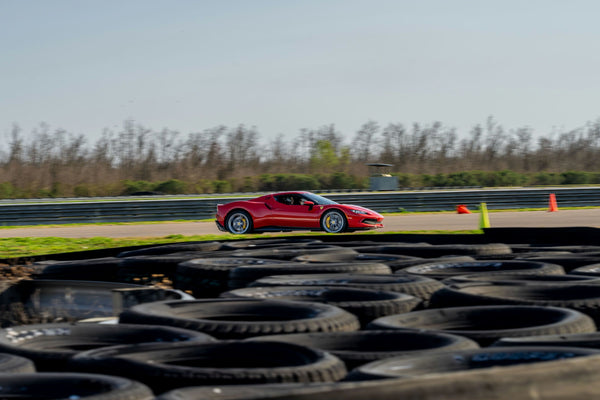 FERRARI 296 GTBon track