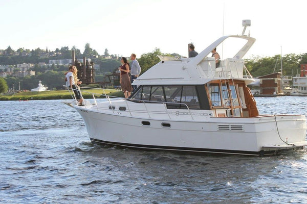 standing on boat