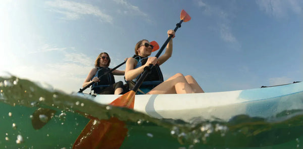 tandem kayak mother daughter.webp