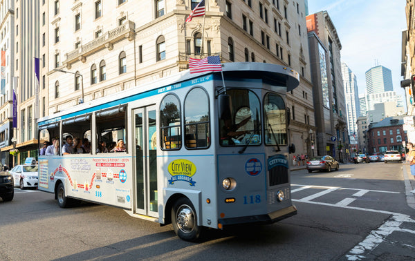 trolley through boston