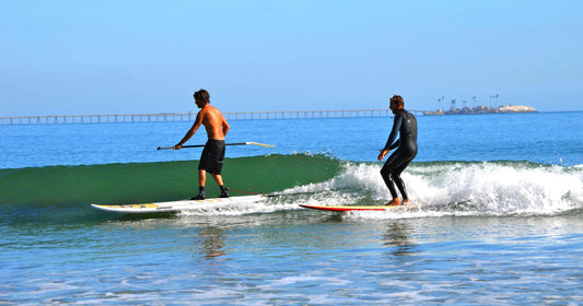 woman on SUP