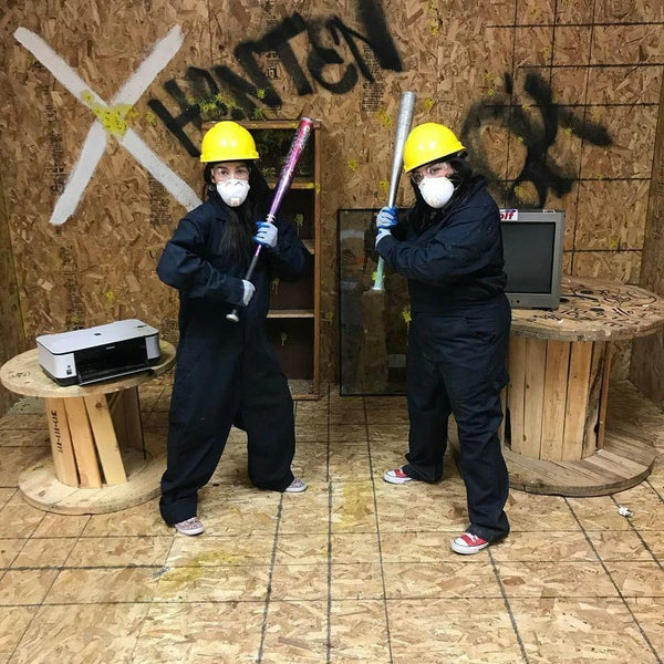 group in rage room